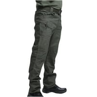 Lolmot товарни панталони за мъже множество джобове товарни панталони работят облекло бой за безопасност товари дълги тренировъчни панталони туристически панталони джогинг подсилени шевове панталони панталони