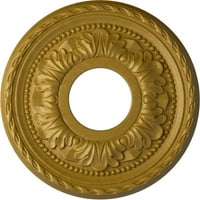 Екена Милуърк 3 8од 5 8 ИД 7 8 п Палмето таван медальон, ръчно рисувани фараони злато