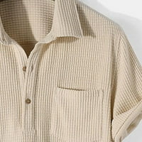 Кариран солиден ръкав отбит къса блуза джобна яка риза Мъжки блузи Мъжки ризи Средни тениски мъже тениска мъжки чорапи Размер 9- памучна тениска костенурка гора за