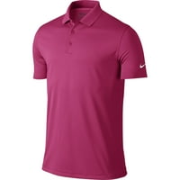 Nike Victory Solid Polo Vivid Pink White 3XL риза