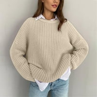 Vedolay жени пуловер Женски есен за изрязани костенурки плетен пуловер пуловер пуловер свободни върхове, a m