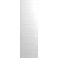 Екена Милуърк 15 в 74 з вярно Фит ПВЦ хоризонтална ламела рамкирани модерен стил фиксирани монтажни щори, бял