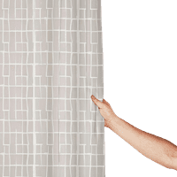 Душ завеса boho душ завеса минимална решетка за душ завеси за баня водоустойчиви без химическа миризма селска къща душ завеси за водоснабдяване водоустойчива тъкан с куки