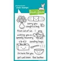 Lawn Fawn Clear Stamps-On Mend