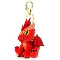 & D: 3 Плюшен чар - Red Dragon - Dungeons & Dragons, Wave Celebredable Keychain от Kidrobot