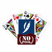 Растително изражение смущение Чили тяло Peek Poker Poker Card Private Game