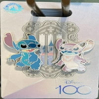 Disney Years of Wonder Celebration Lily & Stitch Pin Set Нов с карта
