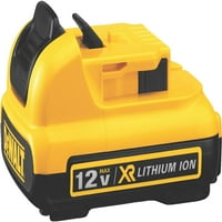 DCB 12V MA литиево-йонна батерия, жълто черно, средна