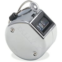 Advantus, AVT9841000, ръчен модел Tally I Tally Counter, всеки, Chrome