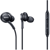 Inear слушалки за стерео за Xolo A плюс кабел - проектиран от AKG - с микрофон и бутони за силата на звука