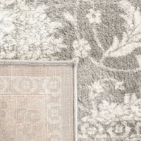 Brentwood Shannen Traditional Runner Rug, 2 '22', Cream Grey