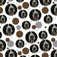 Английски Springer Spaniel Dog Face Closeup Premium Подарък за опаковане на хартия Roll Roll