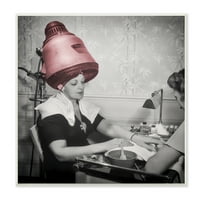 Ступел индустрии жена фризьорство и маникюр в ретро ретро Салон , 12, дизайн от Минди Сомърс