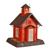 Северни щати Lil 'Red School House Collection Collection Bird Feeder