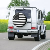 American Flag USA Patriotic Spare Tire Cover Weather -Универсални аксесоари за превозни средства