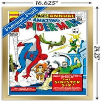 Марвел Комикс-Зловещият Си-Невероятният Спайдър-Мен Годишен Плакат На Стената, 14.725 22.375