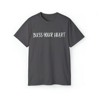 Благослови сърцето си смешна риза, подарък за жени Унисе ултра памучна тениска