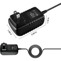 Гай-тех адаптер за променлив ток 9В 1А съвместим със Силикор зарядно устройство захранващ кабел щепсел