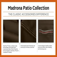 Класически аксесоари Madrona Waterproof Patio Day Chaise Lounge Cover