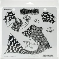 Dyyn Raevealy's Dylusions Cling Stamp Collections 8.5 x7 -Merlady