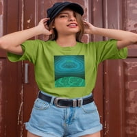 Groovy 70-те стил НЛО тениска жени -Маг от Shutterstock, женски 3x-голям