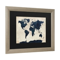 Изобразително изкуство' карта на света-флот ' платно изкуство от Майкъл Томпсет