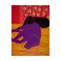 Изобразително изкуство: нека спящите кучета лежат-Анджела Бон