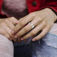 Фрешски пръстени прости Титан стомана пръстен женски пръстен карикатура сладък бижута пръстен Свети Валентин Подаръци