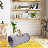 5.Cat тунелна тръба, извивка Сгъваема дълга игра на котка тунел образователна извивка играчка за вътрешна употреба забавление за зайци, котенца и кучета надеждни