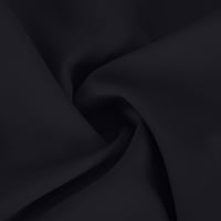 Usmixi дамски летни върхове с къс ръкав v-образен солидни тениски Бизнес Lanter ръкав лек тънък пуловер блузи черни s