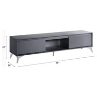 TV Raceloma TV в Gray & Chrome Finish