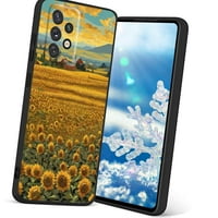 Златни и непластови полета-Калъф за телефони за Samsung Galaxy A 5G за женски мъжки подаръци, мек силиконов стил шок