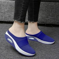 Sanbonepd ежедневни обувки въздушна възглавница приплъзване на ортопедични обувки за диабетик с арка поддръжка плета за ежедневен комфорт на открито ходене