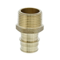 Jones Stephens F76852B 3 4 F MIP BRASS PE ADAPTER - Месинг