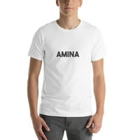 Недефинирани Подаръци С Амина Болд Тениска Къс Ръкав Памучна Тениска