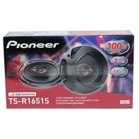 Pioneer TS-R1651S Watts Ma Ohms 3-Way 6.5 Стерео високоговорители за коаксиални автомобили