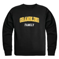 Грамблинг Държавен университет Тигрите Семейство Фамилно руно суичър от пуловери на екипаж