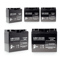 - Съвместима батерия Jasco RB - заместваща UB универсална запечатана батерия с оловно киселина