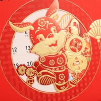 Frcolor Китайски календар за бюро на работния плот постоянен месечен календар офис домашен календар