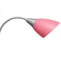 Прости дизайни светлинни регулируеми gooseck сребърна подова лампа с първични многоцветни нюанси