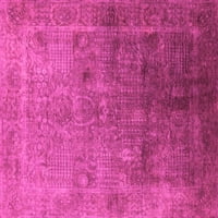 Агли Компания Вътрешен Правоъгълник Ориенталски Розово Индустриална Зона Килими, 2 '5'