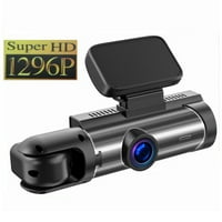 1080p двоен обектив автомобил DVR Dash Cam Video Recorder G-сензор камера