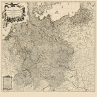 Германия империя - Delarochette - 23. 26. - Матова хартия за изкуство