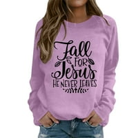 Kali_store zip up качулки женски качулки с качулки суичъри ежедневни пуловер с дълъг ръкав свободни леки есенни дрехи лилави, m