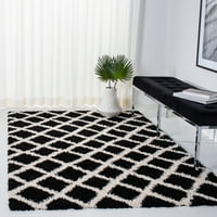 Далас Джери Геометричен килим за шаг, сива слонова кост, 11 '15'