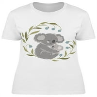 Скица: Коала и нейните бебешки тениски жени -разоване от Shutterstock, женска XX-голяма