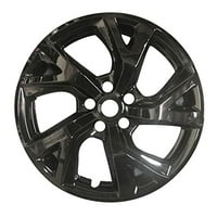 Кожа на колелото от брега до крайбрежието - 18- Equino Gloss Black Feet Splt Spoke Wheel Кожа на колелото се побира изберете: - Chevrolet Equino LT, Chevrolet Equinox