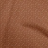 OneOone Cotton Jersey Orange Fabric Звезди за шиене на материали Материя от двора