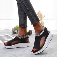 Youmylove жени плъзгащи се чехли модни мрежести обувки летни сандали надникват пръст с дебели дъна удобни обувки стилни женски уютно ежедневно ходене