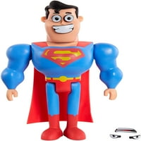 Mattel Teen Titans Отидете на кино лице на Superman Superman Toy, многоцветна играчка